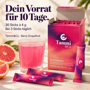 Tammi & Co Abnehmdrink | Berry Grapefruit Detail 11