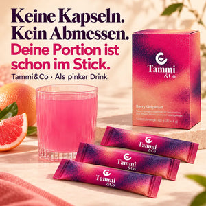 Tammi & Co Abnehmdrink | Berry Grapefruit Detail 12